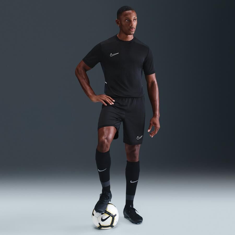 Nike Academy voetbaltop met Dri-FIT en korte mouwen voor heren Zwart - Foto 3
