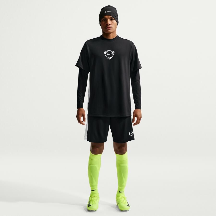 Nike Academy+ voetbaltop met Dri-FIT en korte mouwen voor heren Zwart - Foto 2