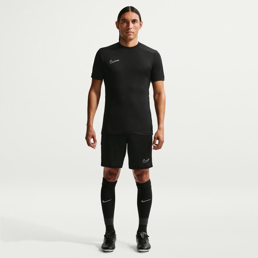 Nike Academy voetbaltop met Dri-FIT en korte mouwen voor heren Zwart - Foto 2