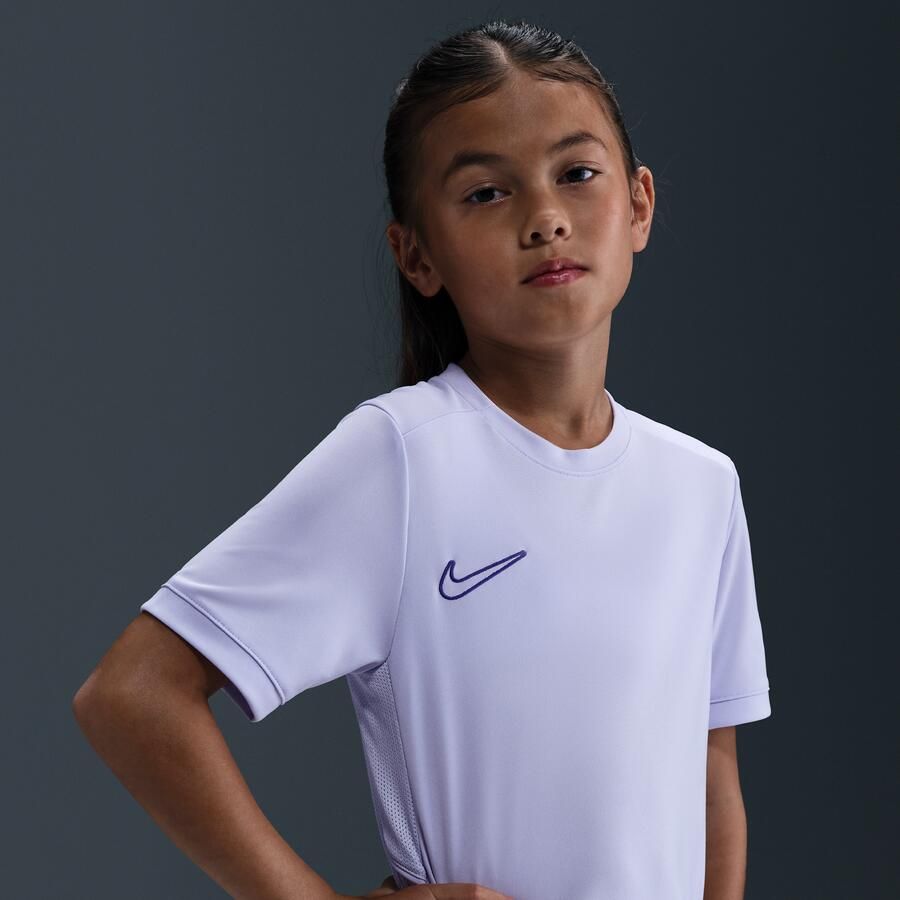 Nike Academy voetbaltop met Dri-FIT voor kids Paars