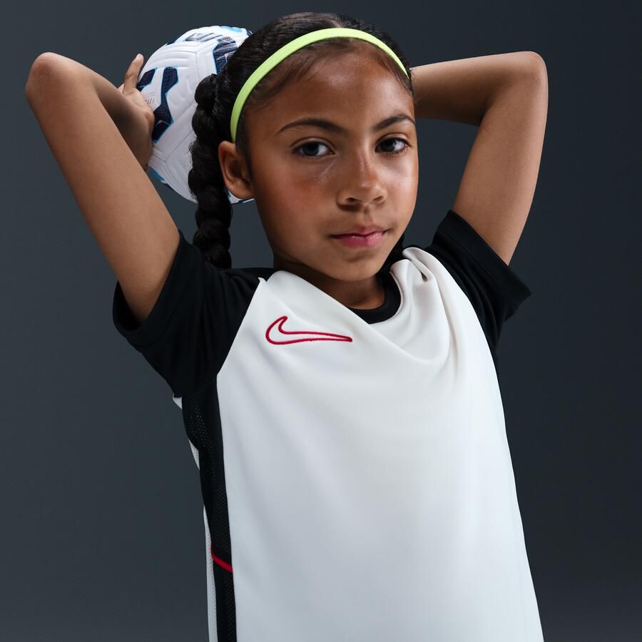 Nike Academy voetbaltop met Dri-FIT voor kids Wit - Foto 2