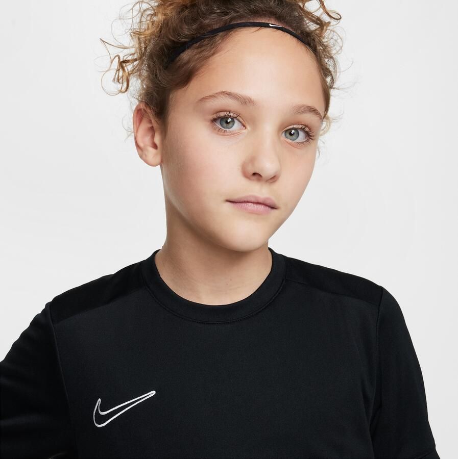 Nike Academy voetbaltop met Dri-FIT voor kids Zwart - Foto 3