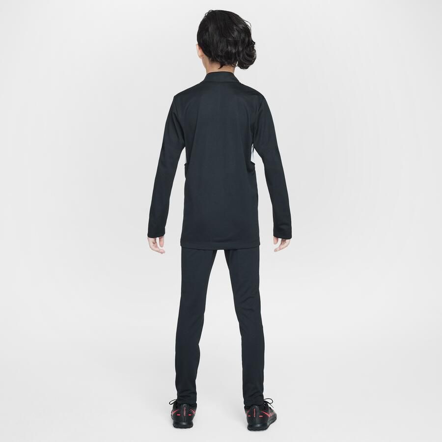 Nike Academy voetbaltrainingspak met Dri-FIT voor kids Zwart - Foto 4