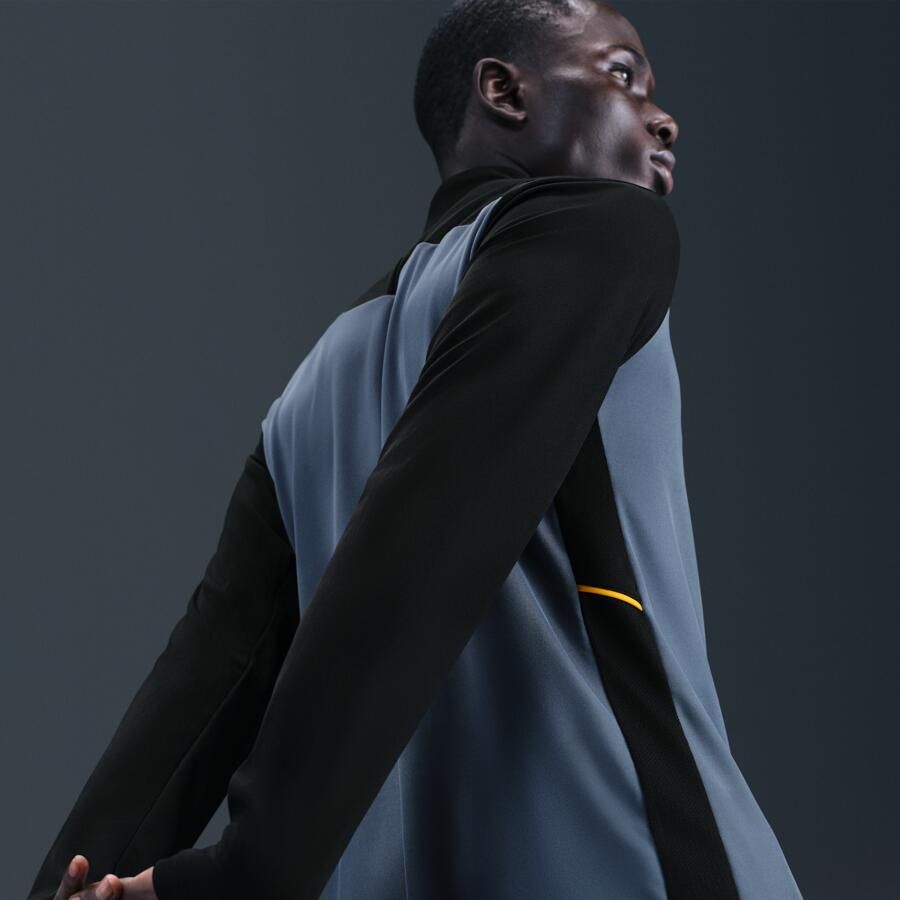 Nike Academy voetbaltop met Dri-FIT en korte mouwen voor heren Blauw - Foto 5