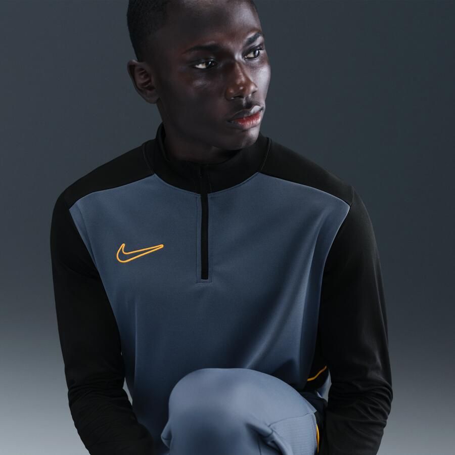 Nike Academy voetbaltop met Dri-FIT en korte mouwen voor heren Blauw - Foto 6