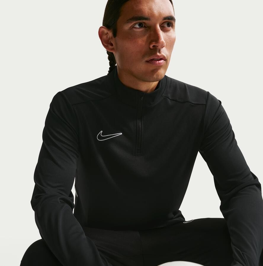 Nike Academy voetbaltrainingstop met Dri-FIT voor heren Zwart - Foto 4
