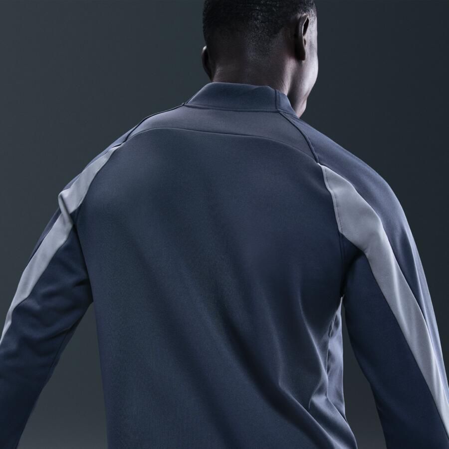 Nike Academy Winter Warrior Therma-FIT voetbaltop met halflange rits voor heren Blauw