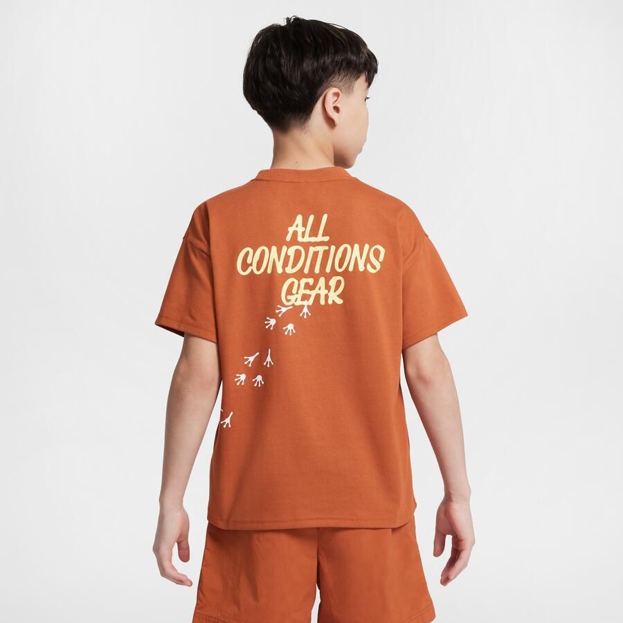 Nike ACG Dri-FIT T-shirt voor kids Bruin