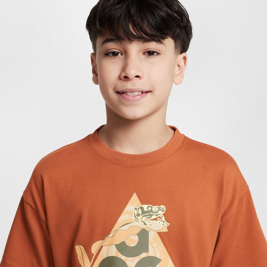 Nike ACG Dri-FIT T-shirt voor kids Bruin - Foto 2