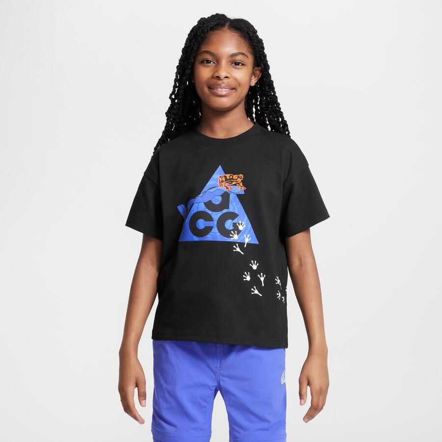 Nike ACG Dri-FIT T-shirt voor kids Zwart - Foto 4
