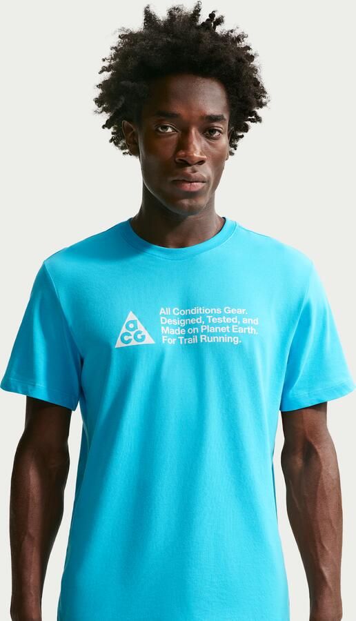 Nike ACG Dri-FIT trailrunningshirt voor Blauw