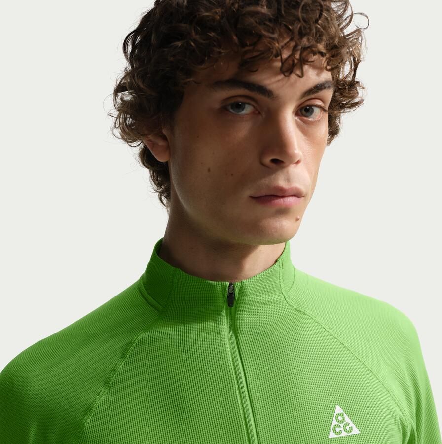 Nike ACG Dri-FIT tussenlaagtop met korte rits voor trailrunning voor heren Groen - Foto 2