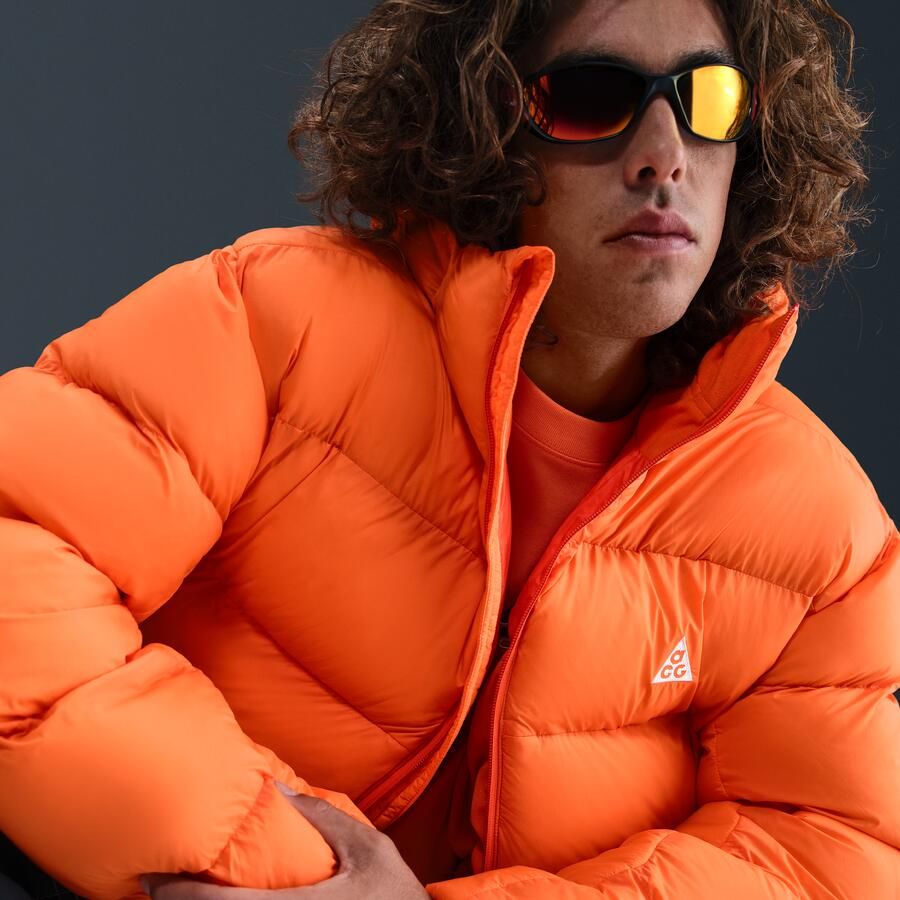 Nike ACG 'Lunar Lake' PrimaLoft Therma-FIT ADV ruimvallend herenjack met capuchon Oranje - Foto 2