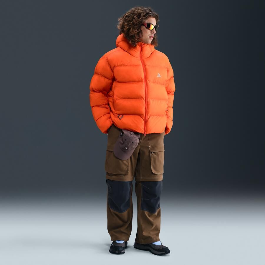 Nike ACG 'Lunar Lake' PrimaLoft Therma-FIT ADV ruimvallend herenjack met capuchon Oranje - Foto 3