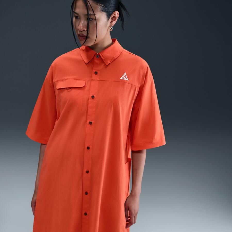 Nike ACG 'Orb Weaver' Dri-FIT ADV jurk met uv-bescherming Rood