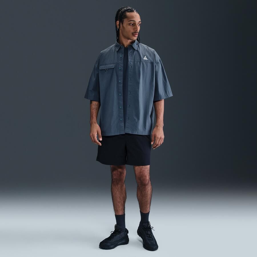 Nike ACG 'Orb Weaver' UV Repel shirt met korte mouwen Blauw - Foto 3