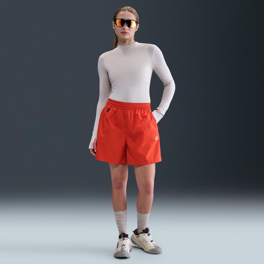 Nike ACG Repel ripstop shorts met halfhoge taille voor dames Rood - Foto 3