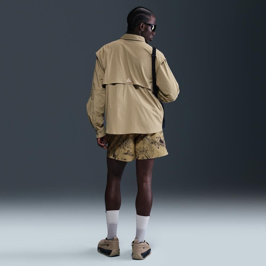 Nike ACG 'Reservoir Goat' herenshorts met print Bruin - Foto 3