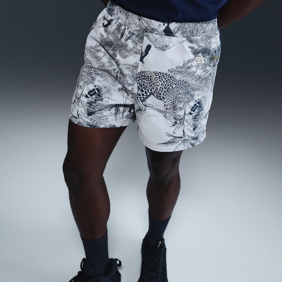 Nike ACG 'Reservoir Goat' herenshorts met print Grijs