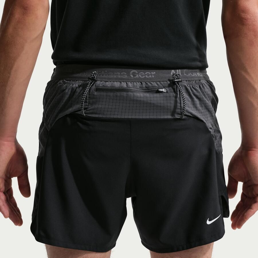Nike ACG 'Second Sunrise' Dri-FIT ADV-shorts met binnenbroek voor heren (13 cm) Zwart