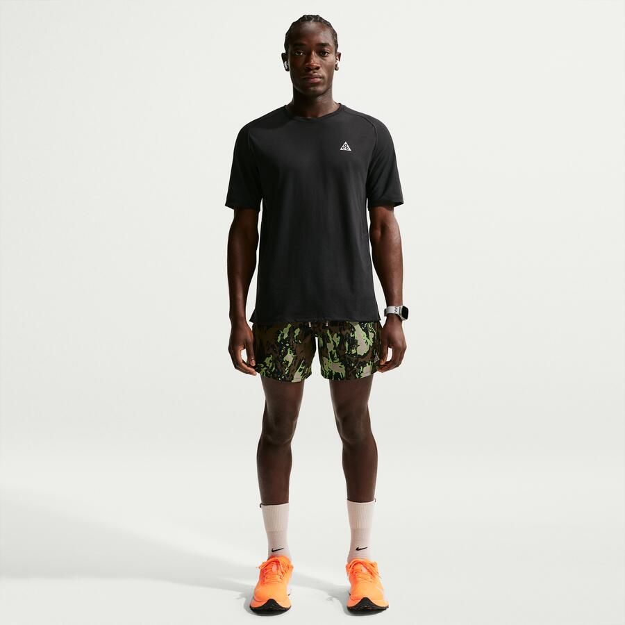 Nike ACG 'Solar Chase' Dri-FIT ADV trailrunningtop voor heren Zwart