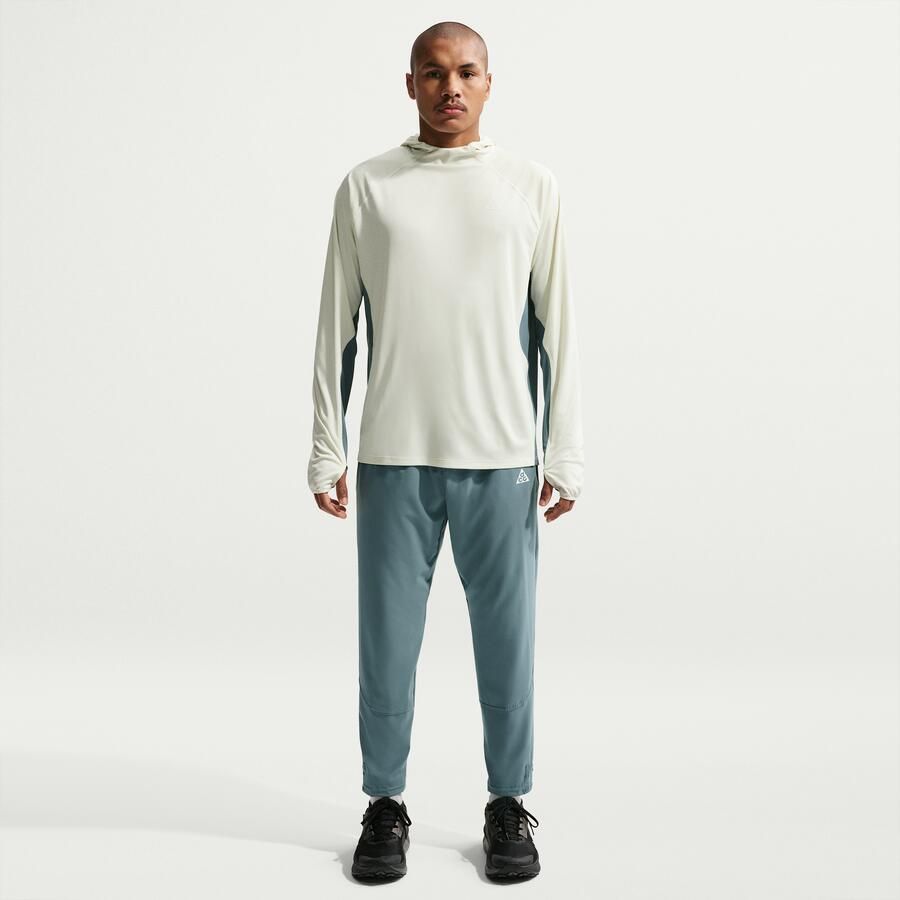 Nike ACG Solar Chase Dri-FIT trailrunningtop met capuchon en UV-bescherming voor heren Groen - Foto 4