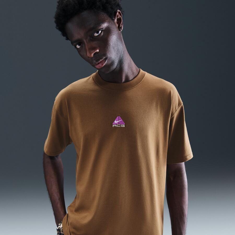 Nike ACG T-shirt voor heren Bruin - Foto 4