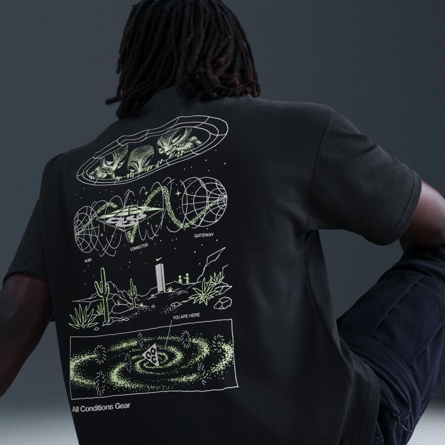 Nike ACG T-shirt voor heren Zwart