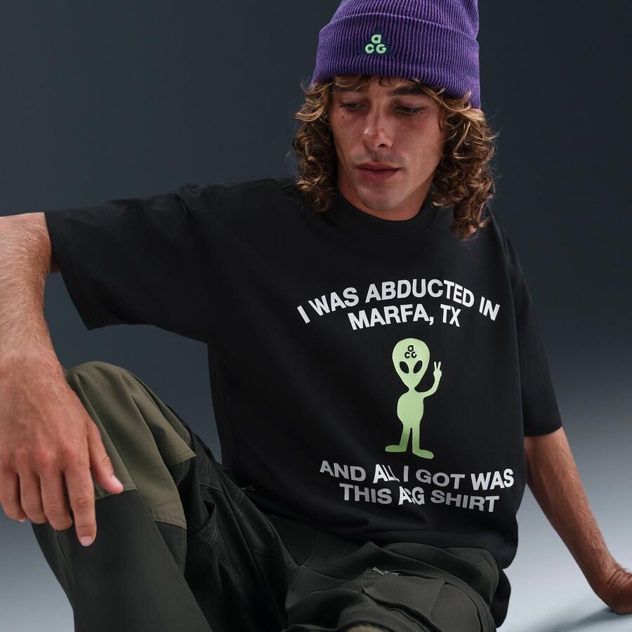 Nike ACG T-shirt voor heren Zwart - Foto 2