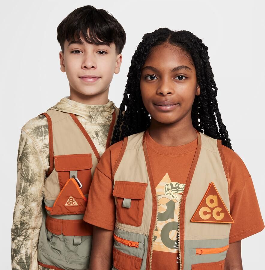 Nike ACG Utility bodywarmer voor kids Bruin - Foto 3