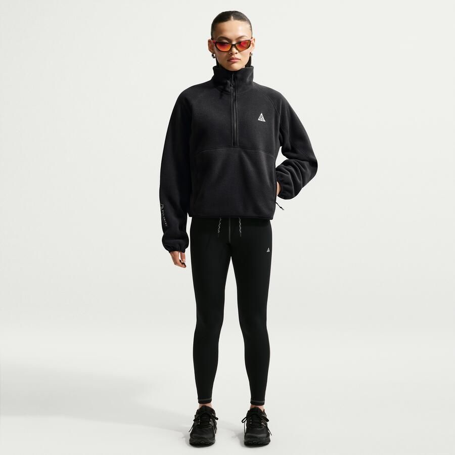 Nike ACG 'Wolf Tree' damestop met halflange rits Zwart - Foto 2