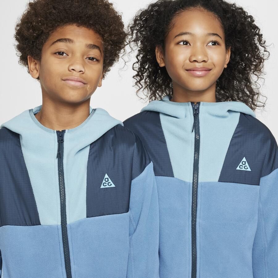 Nike ACG 'Wolf Tree' hoodie voor kids Blauw