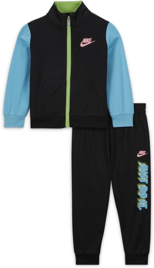 Nike Active Joy Tricot Set Trainingspak voor baby's (12-24 maanden) Zwart