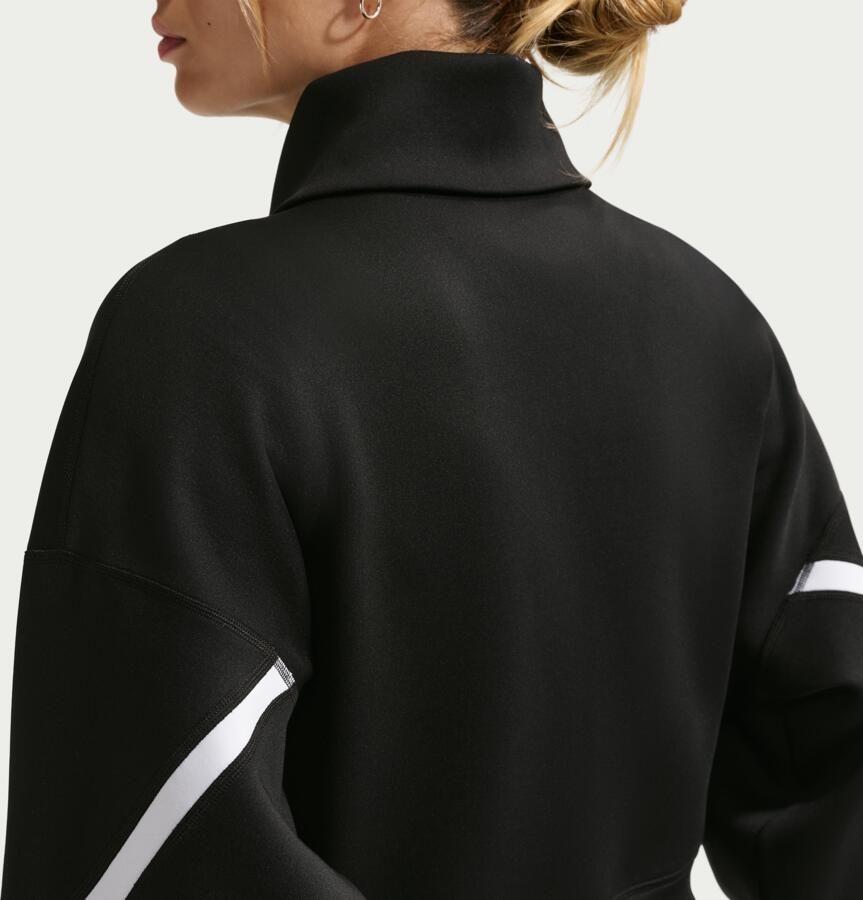 Nike Advantage Dri-FIT tennisjack met rits over de hele lengte voor dames Zwart - Foto 3