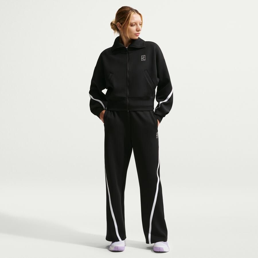 Nike Advantage Dri-FIT tennisjack met rits over de hele lengte voor dames Zwart - Foto 2