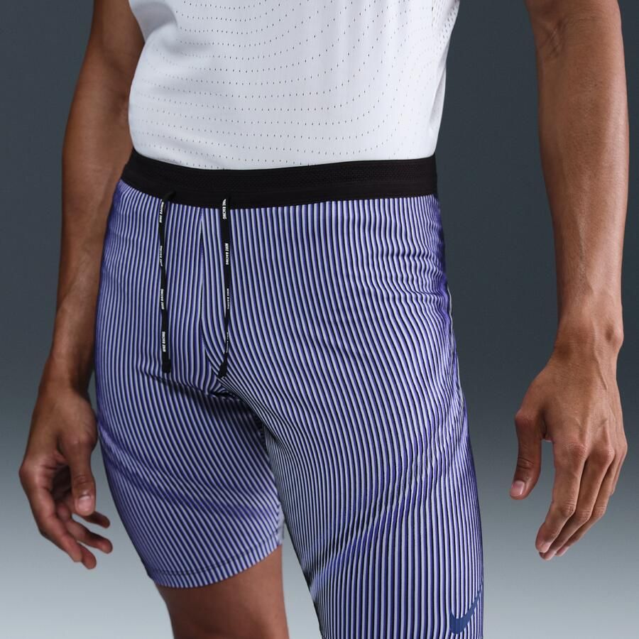 Nike AeroSwift Dri-FIT ADV halflange hardlooptights voor heren Paars