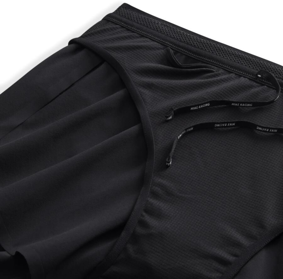 Nike AeroSwift Dri-FIT ADV hardloopshorts met binnenbroek voor heren (10 cm) Zwart