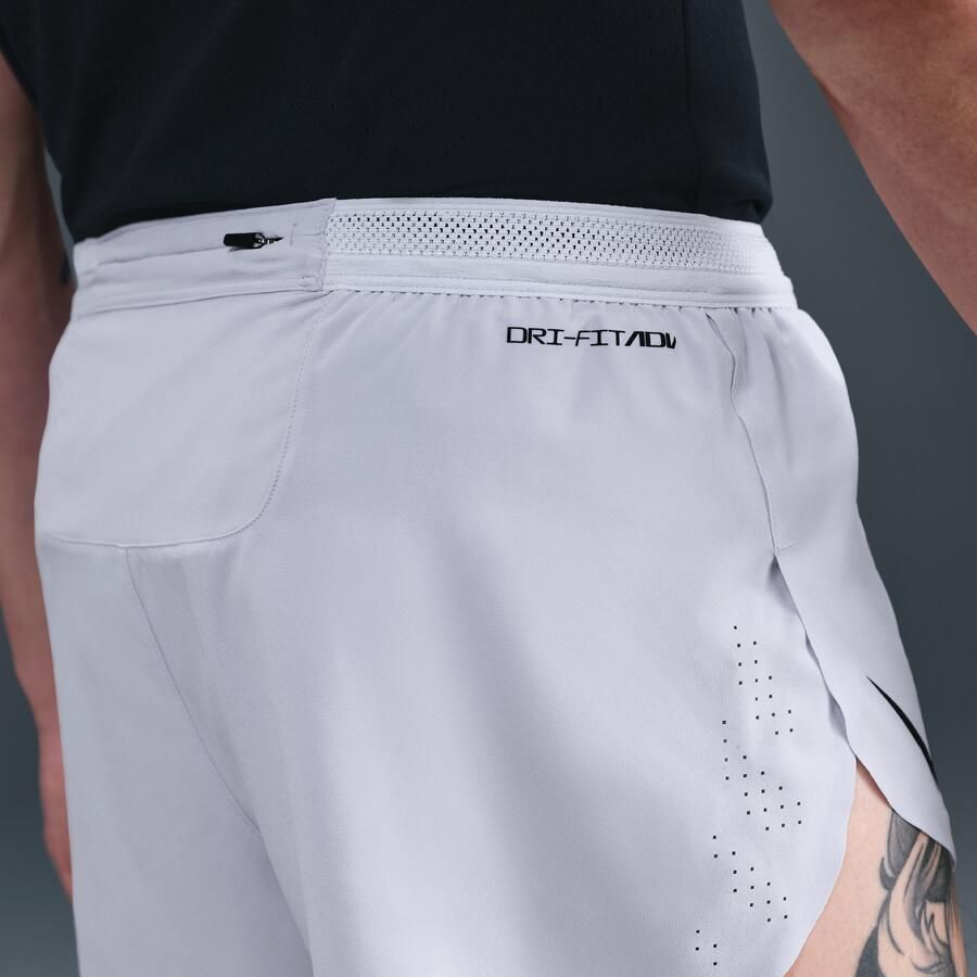 Nike AeroSwift Dri-FIT ADV hardloopshorts met binnenbroek voor heren (5 cm) Grijs - Foto 2
