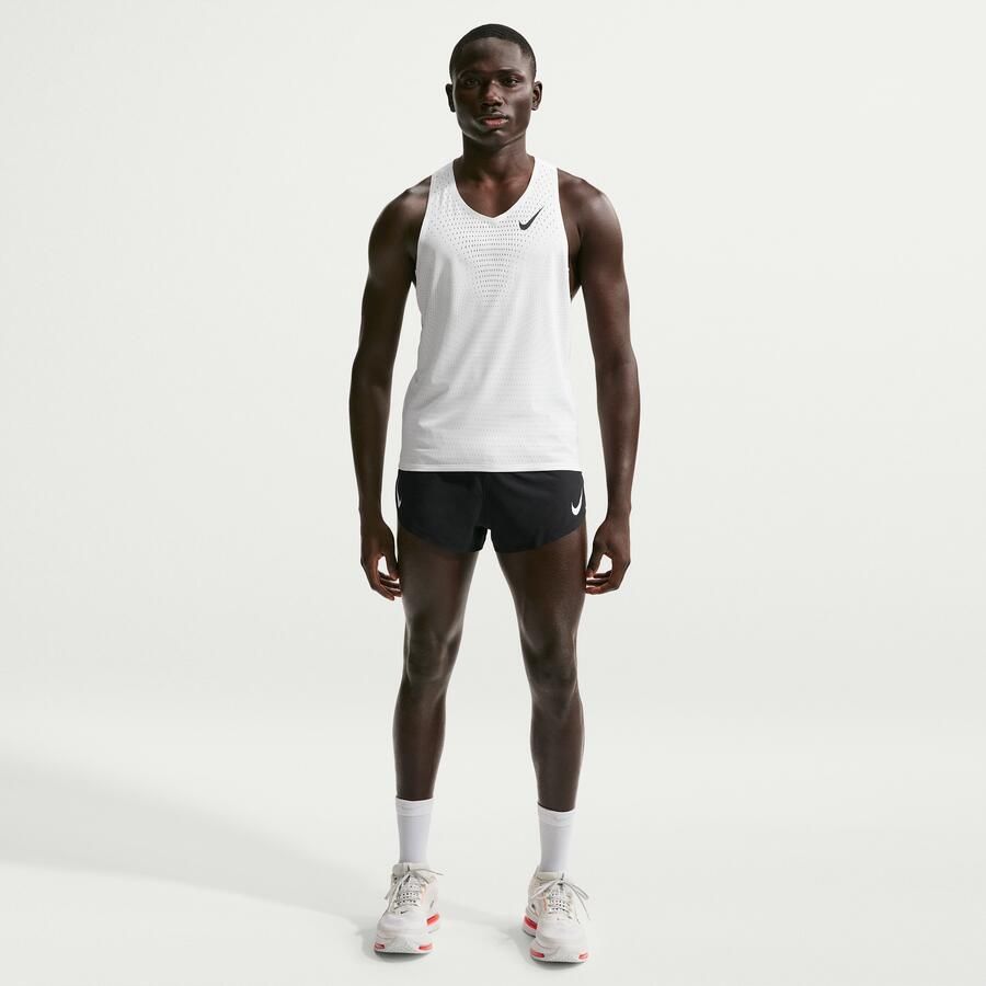 Nike AeroSwift Dri-FIT ADV hardloopshorts met binnenbroek voor heren (5 cm) Zwart