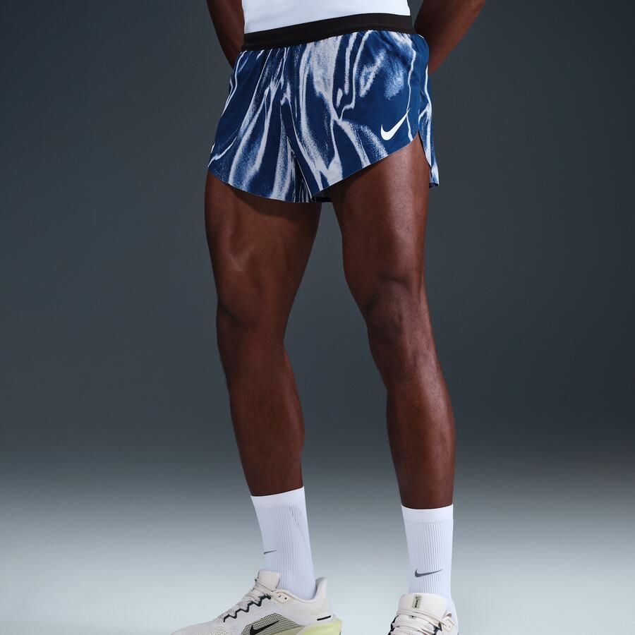 Nike Aeroswift Dri-FIT ADV hardloopshorts voor heren (5 cm) Blauw