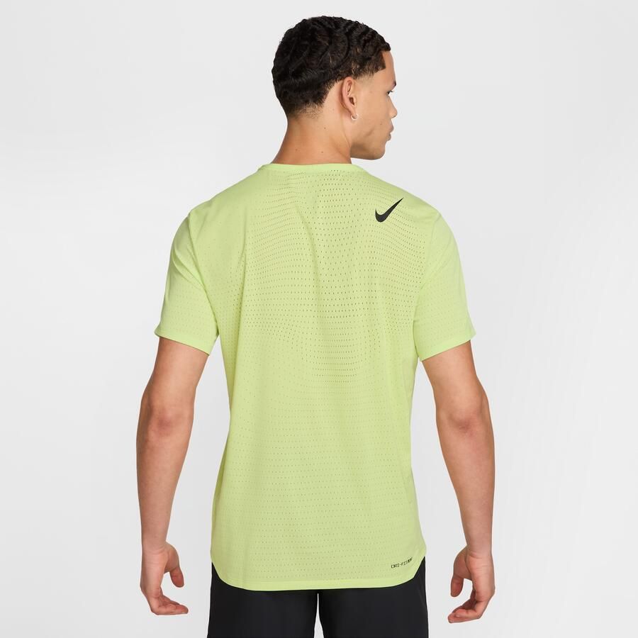 Nike AeroSwift Dri-FIT ADV hardlooptop met korte mouwen voor heren Geel