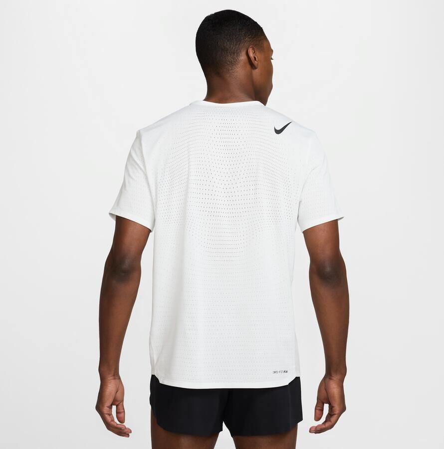 Nike AeroSwift Dri-FIT ADV hardlooptop met korte mouwen voor heren Wit - Foto 3