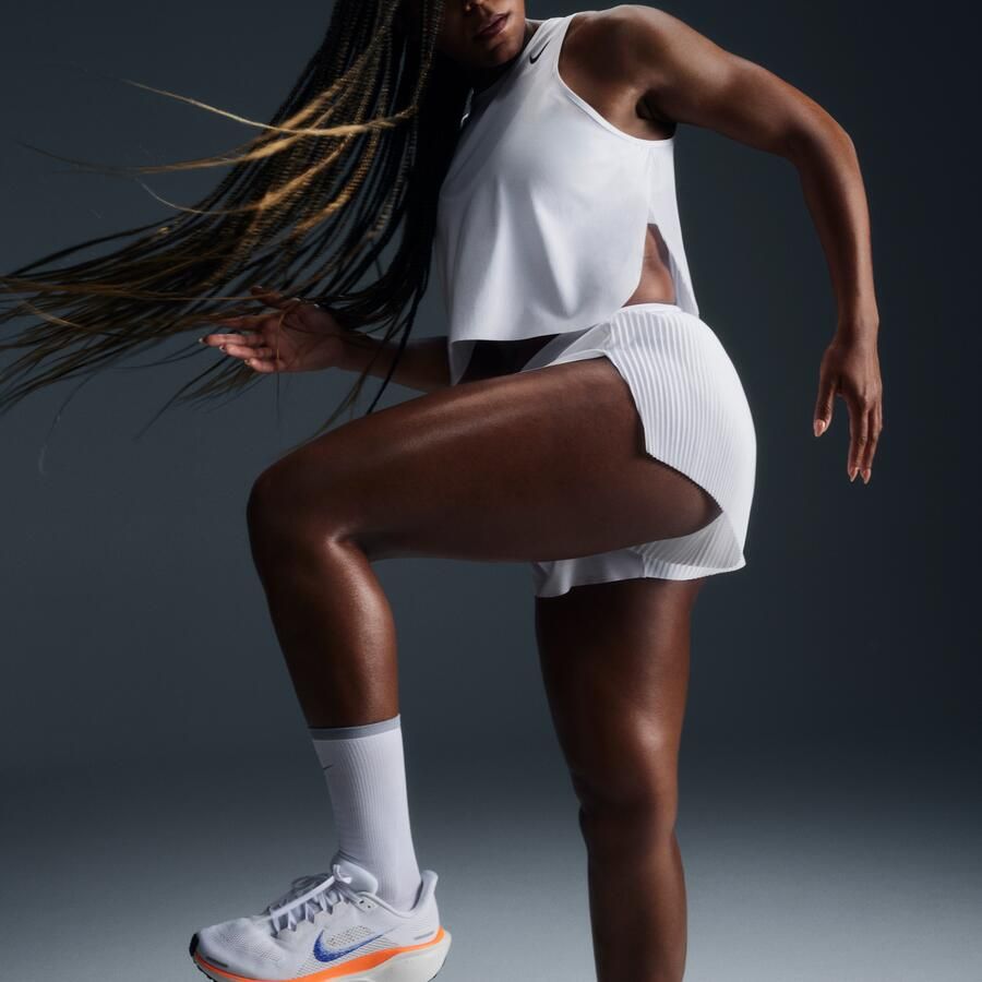 Nike AeroSwift Dri-FIT ADV korte hardlooptanktop voor dames Wit - Foto 5