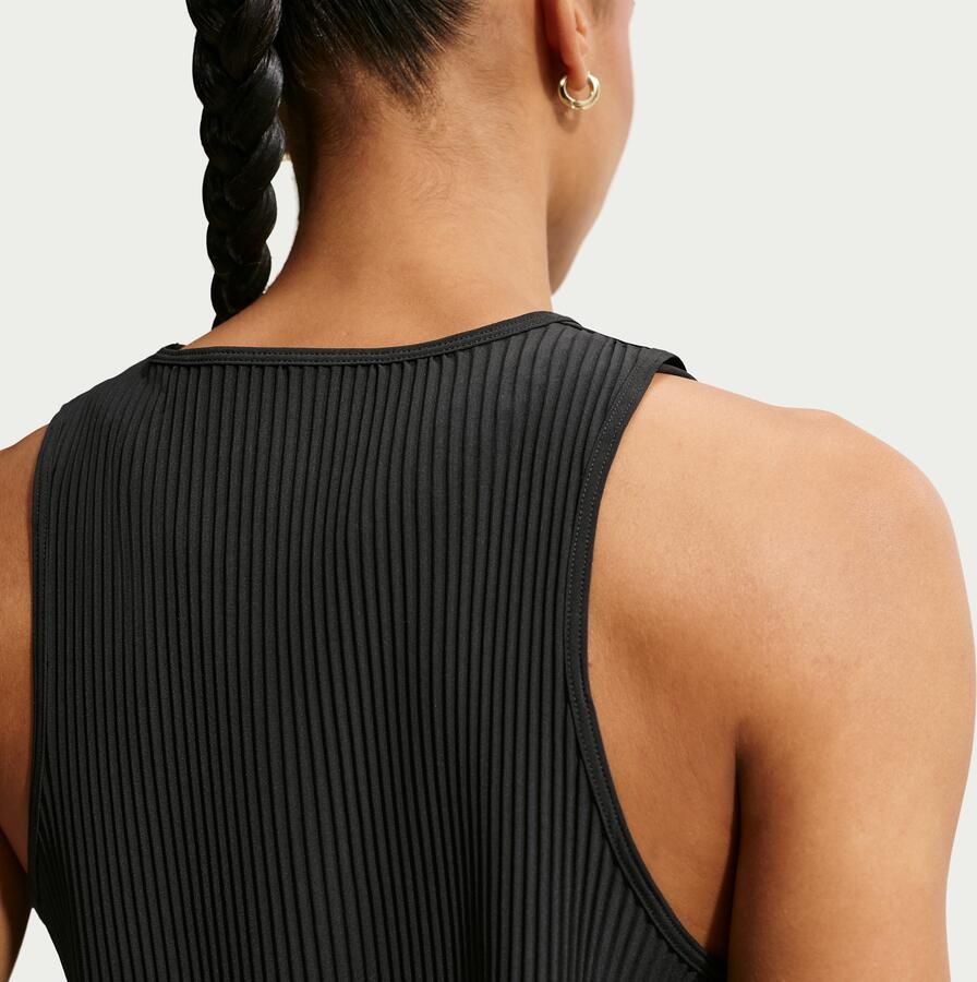 Nike AeroSwift Dri-FIT ADV korte hardlooptanktop voor dames Zwart - Foto 7