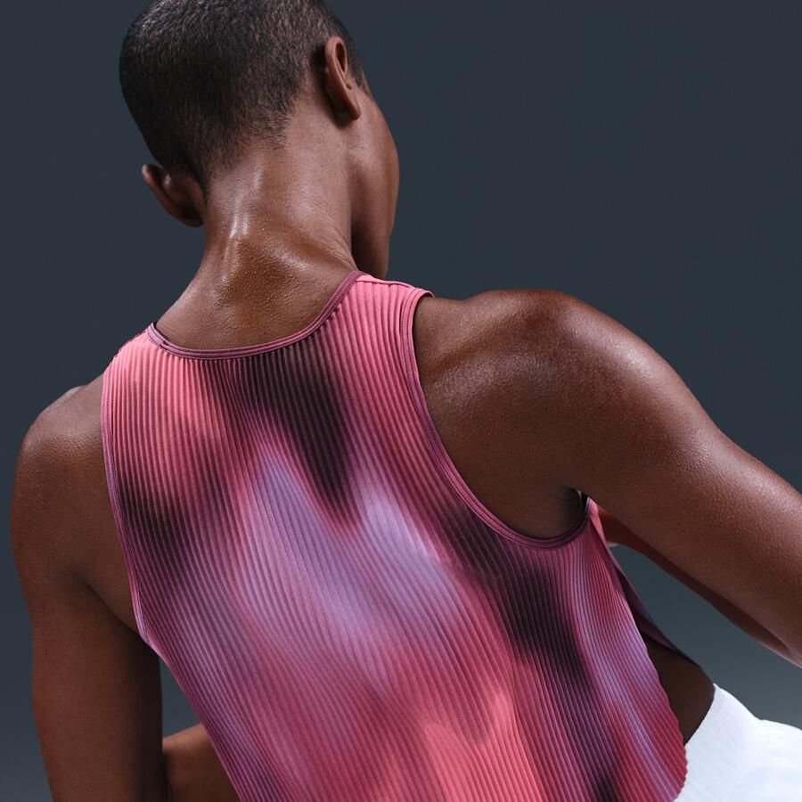 Nike AeroSwift 'Faith Kipyegon' Dri-FIT ADV korte hardlooptanktop voor dames Paars