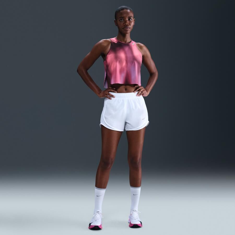 Nike AeroSwift 'Faith Kipyegon' Dri-FIT ADV korte hardlooptanktop voor dames Paars - Foto 3