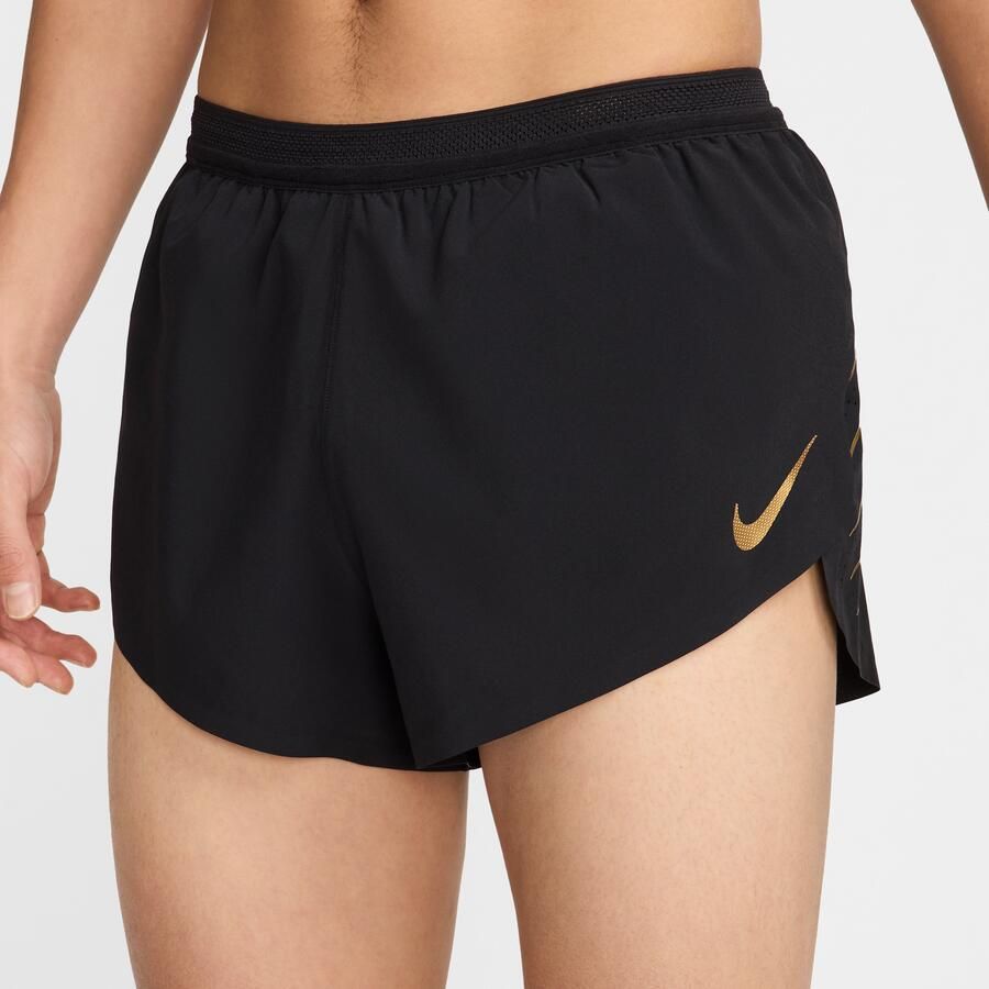 Nike Aeroswift x Jakob Dri-FIT ADV hardloopshorts voor heren (5 cm) Zwart