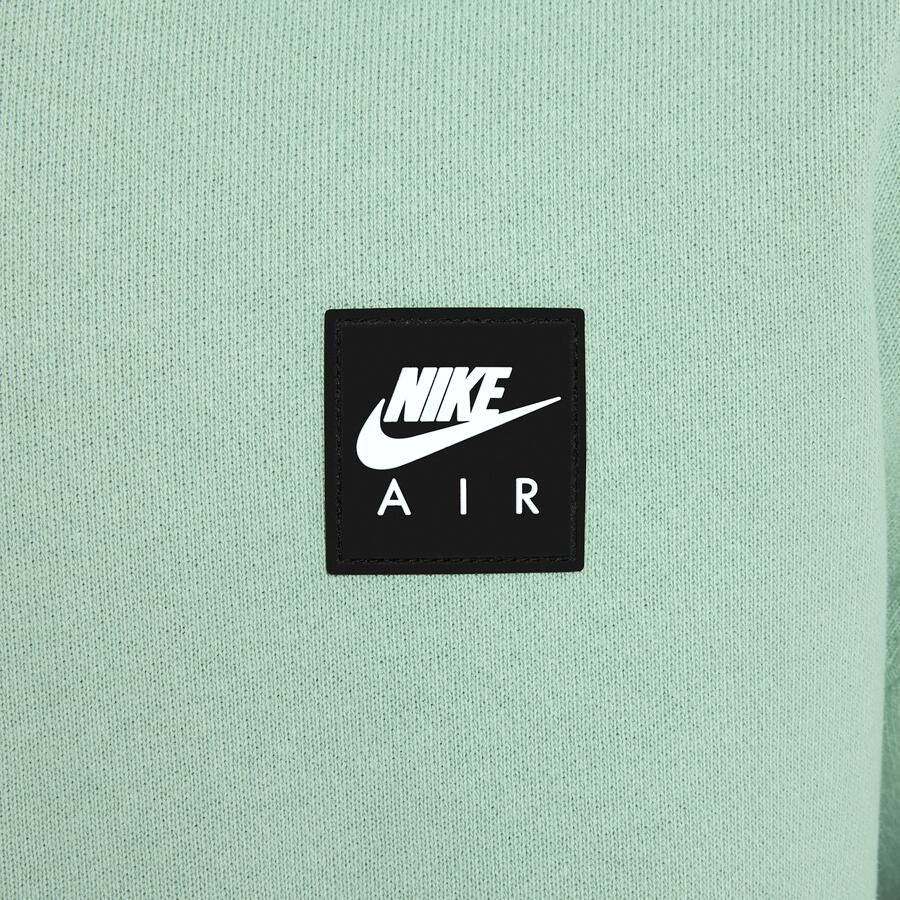 Nike Air fleecehoodie met rits voor kids Groen - Foto 2