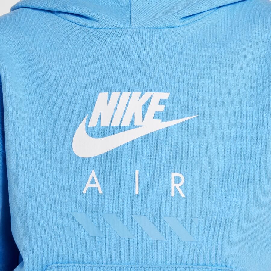 Nike Air Fleecehoodie voor kids Blauw - Foto 2
