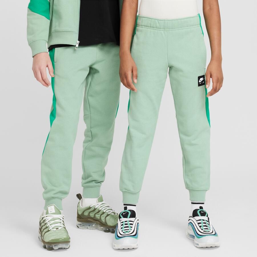 Nike Air fleecejoggingbroek voor kids Groen - Foto 4